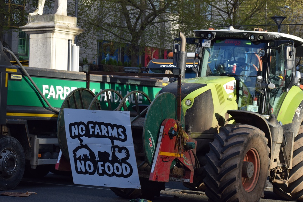 Protesters had called on the Irish Government to take urgent action to reduce fuel costs (Cillian Sherlock/PA) (PA Wire)