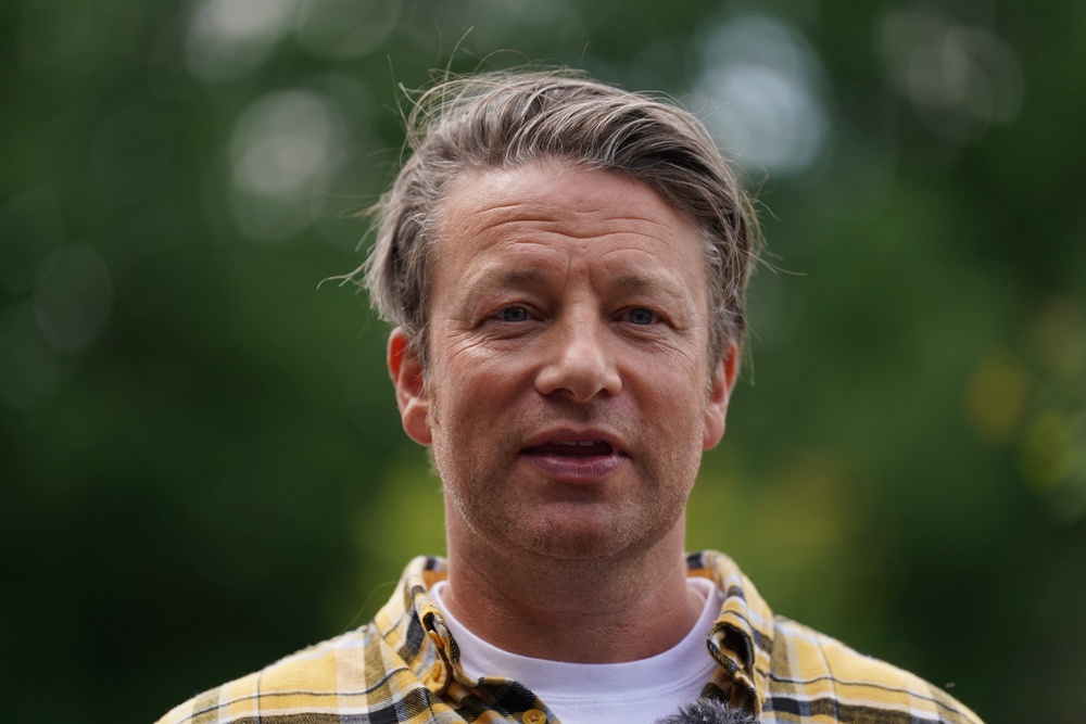 Jamie Oliver said school food offers a ‘massive opportunity to improve health at scale’ (Joe Giddens/PA) (PA Archive)