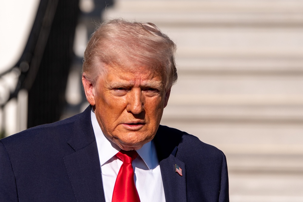 US President Donald Trump announced the blockade after talks between America and Iran broke down (Alex Brandon/AP) (AP)