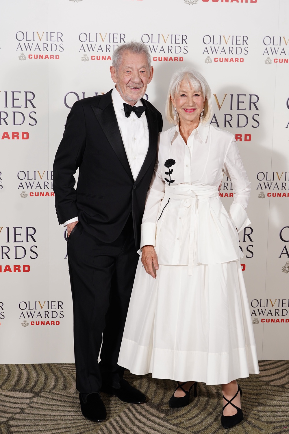 Sir Ian McKellen and Dame Helen Mirren in Patrick McDowell (Ian West/PA)