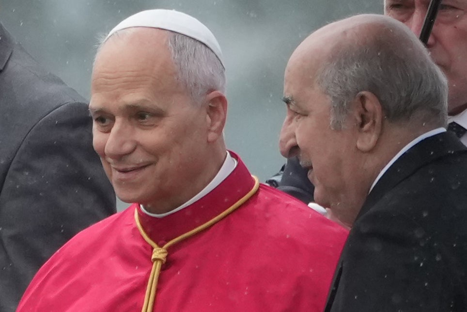 Pope Leo was embarking on a 10-day tour in Africa (Andrew Medichini/AP) (AP)
