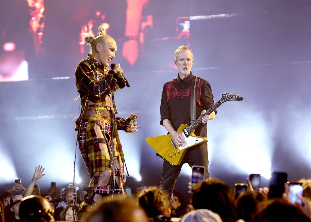 On stage with Stefani at Coachella in 2024 (Getty Images for Coachella)
