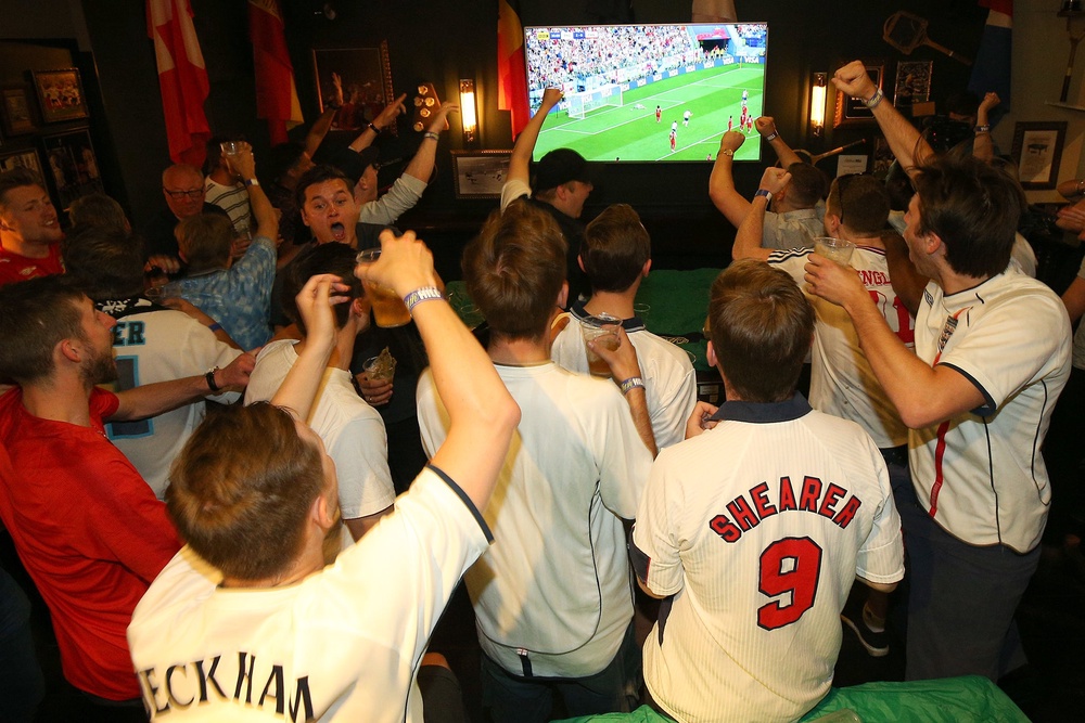 England and Scotland’s games in the group stages could see national electricity usage increase by 600 megawatts (PA)