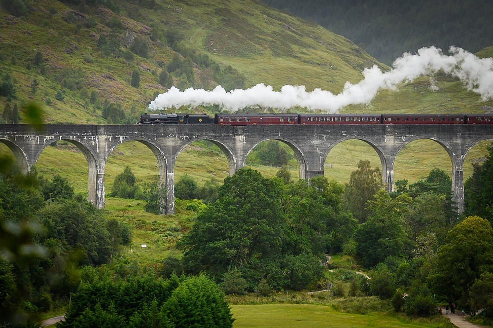 Sparks from a WCR train is thought to have started the blaze that resulted in the West Coast Main Line being closed both ways (AFP/Getty)