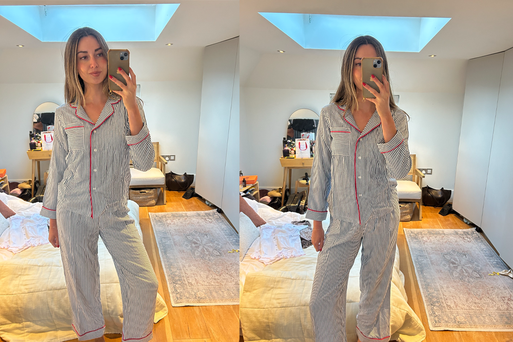 These striped pyjamas are made from the softest cotton (Daisy Lester)