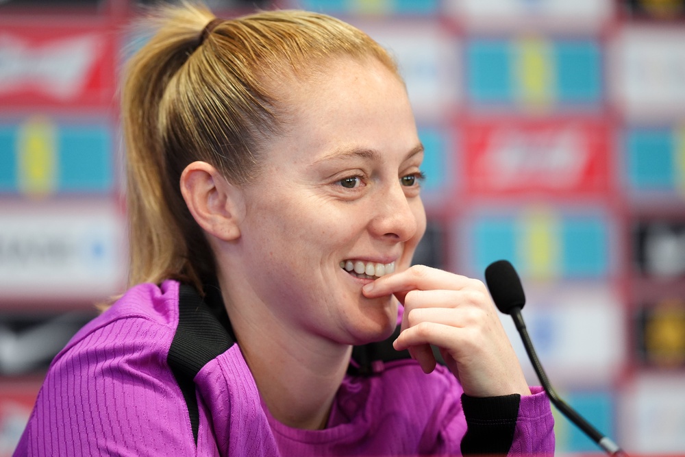 Keira Walsh is excited to win her 100th cap (Mike Egerton/PA) (PA Wire)