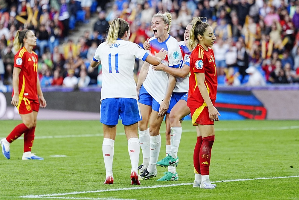 England beat Spain on penalties in the Euro 2025 (Peter Byrne/PA) (PA Archive)