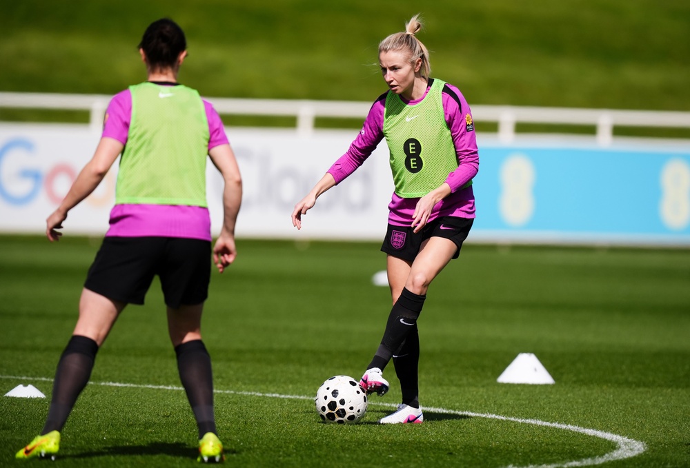 Leah Williamson remains a fitness doubt for England (Mike Egerton/PA) (PA Wire)