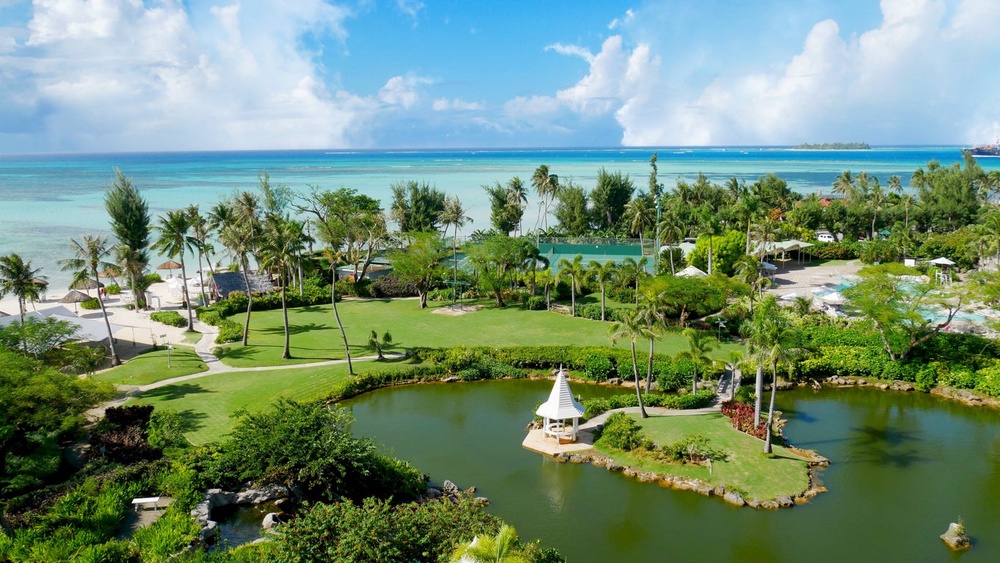 About 50,000 people live on the Northern Mariana Islands, with most on Saipan, known for its laid-back resorts, snorkeling and golf (Getty Images)