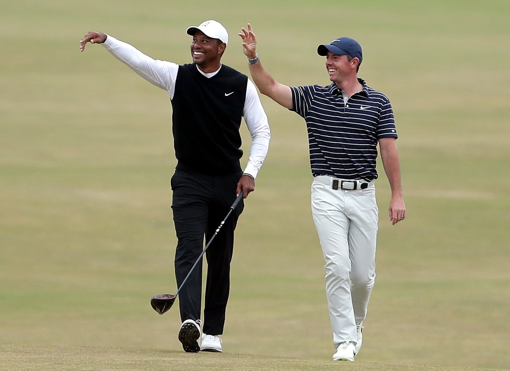 Can Rory McIlroy achieve a feat even Tiger Woods could not manage? (Richard Sellers/PA) (PA Archive)