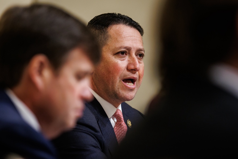 Republican Representative Tony Gonzales of Texas announced he would not seek re-election after he admitted to an affair with a former staffer who later took her own life (Getty)