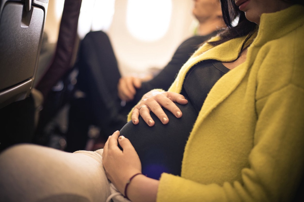 Cabin crew have access to a mucous extractor, scissors, cord clamps, and absorbent pads, according to the former flight attendant (Getty/iStock)