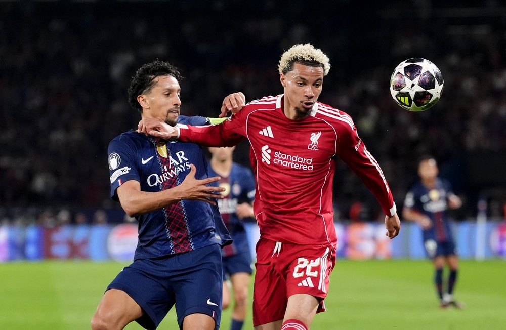 Liverpool were beaten 2-0 in Paris (Adam Davy/PA) (PA Wire)