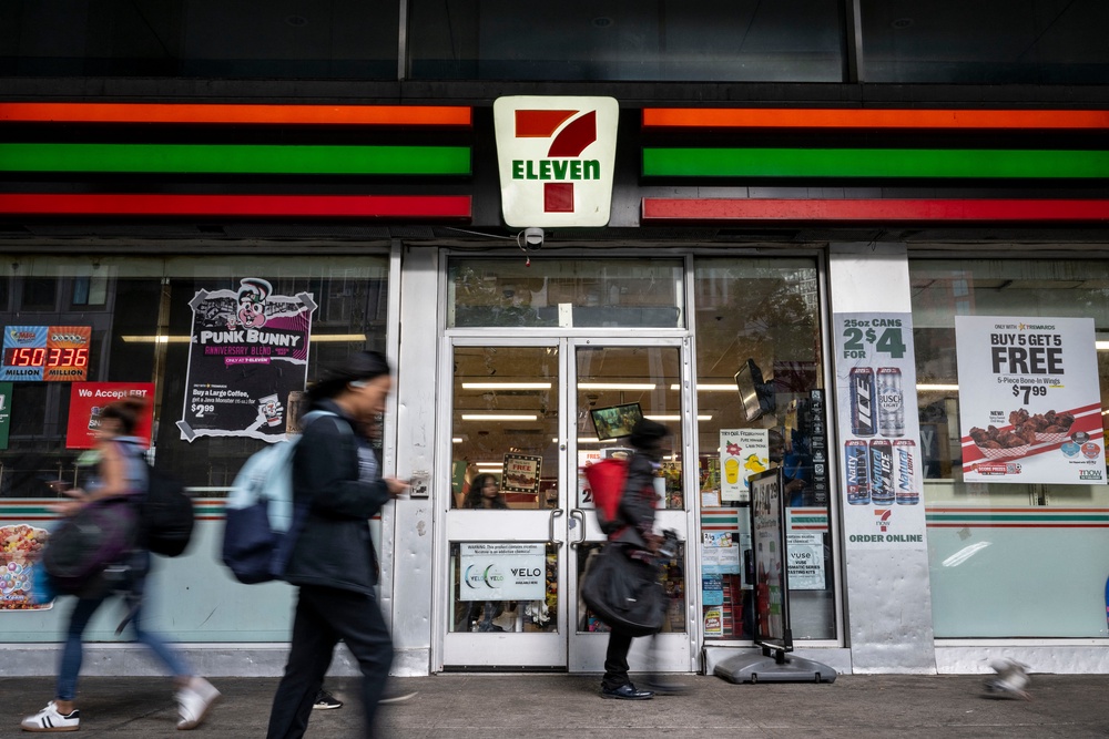 The company has closed more stores than it has opened over the last two years. Analysts say this shows a focus on modern store design over total location count (AFP via Getty Images)