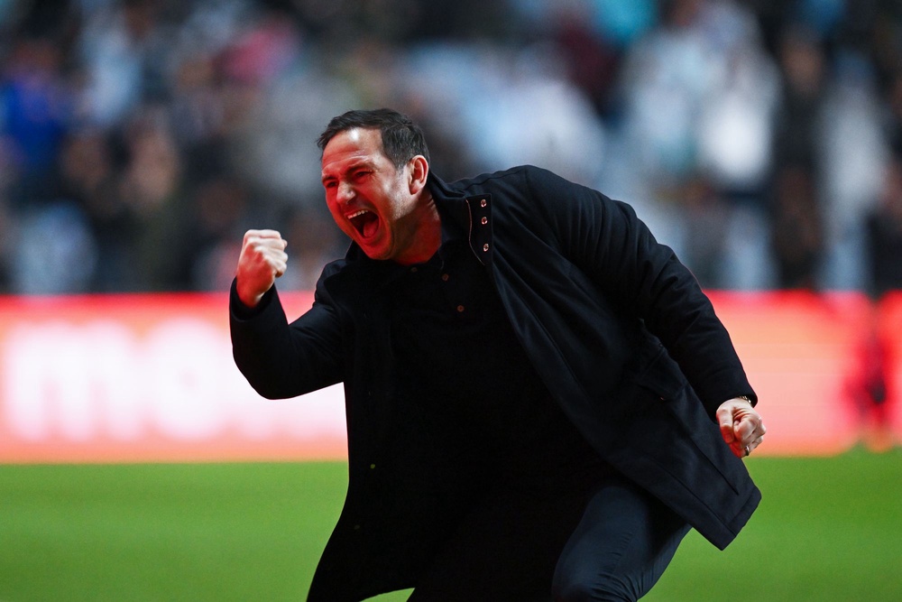 Frank Lampard has overseen Coventry City’s return to the Premier League after more than two decades away (Getty)