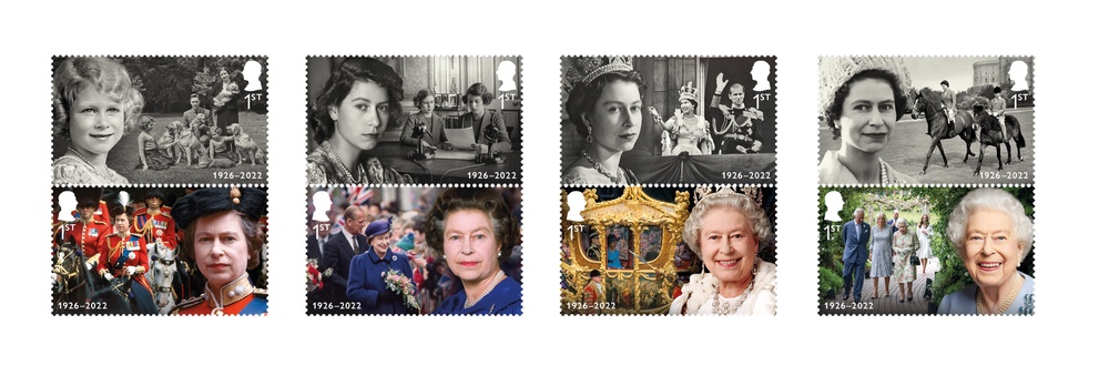 The Royal Mail stamps go on general sale on April 21 – the birthday of the late Queen (Royal Mail/PA) (PA Media)