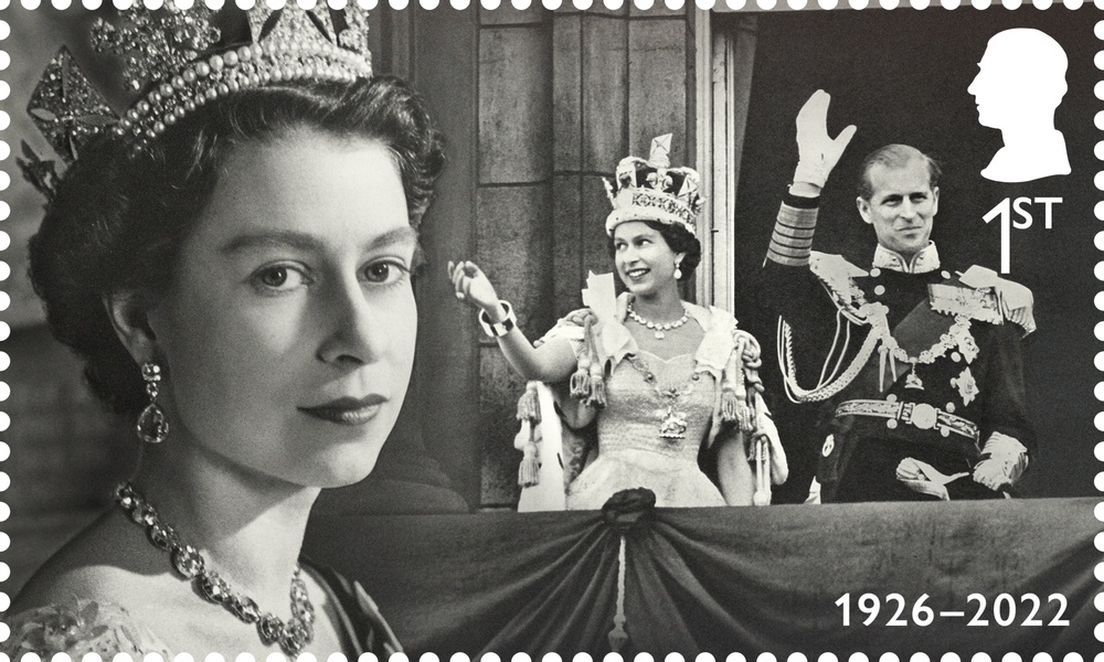 Queen Elizabeth and the Duke of Edinburgh after the crowning of the monarch in 1953 (Royal Mail/PA) (PA Media)