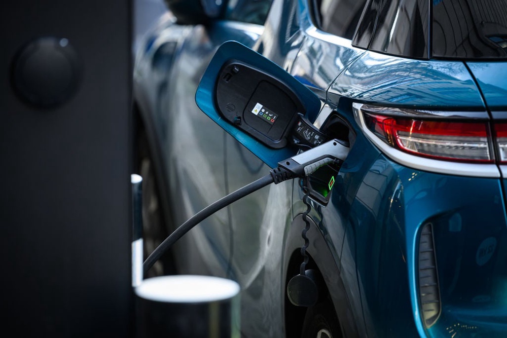 The Renault 5, Vauxhall Frontera Electric and the Tesla Model 3 were the most-searched-on EVs, says Carwow (Getty)