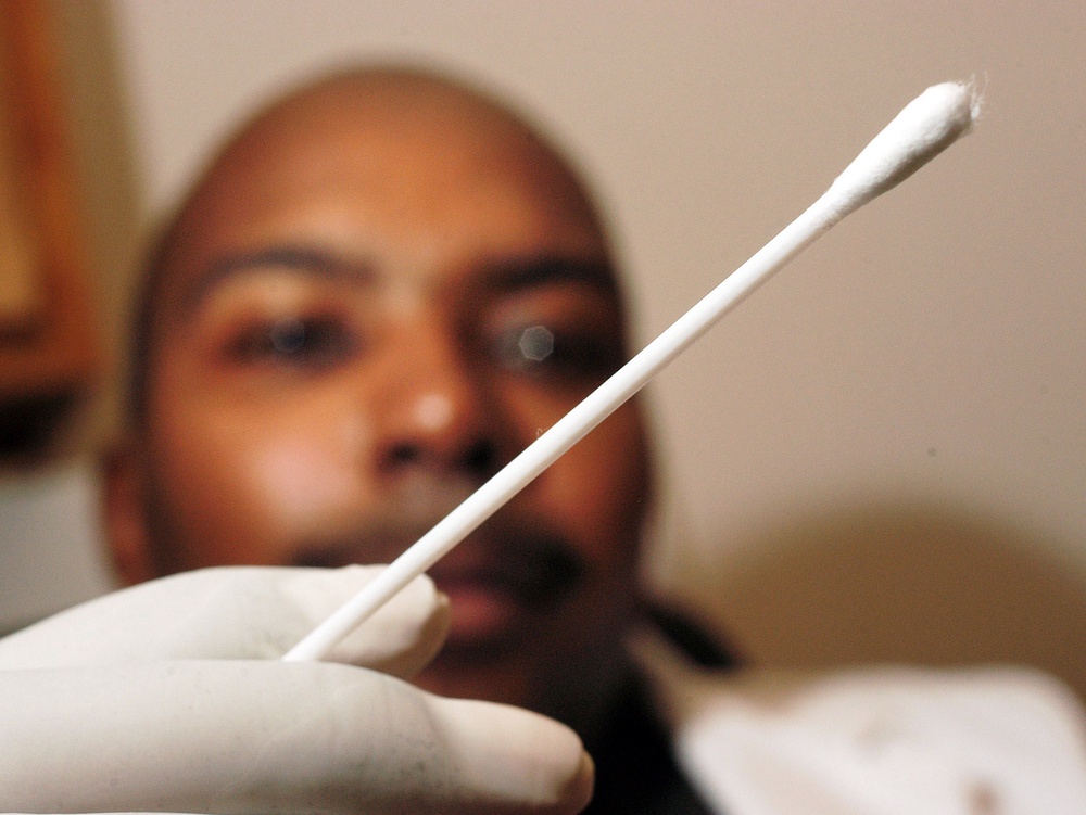 WGS involves taking a tumour sample from a patient, alongside a sample of skin or saliva, with the two compared to spot any differences (Getty)