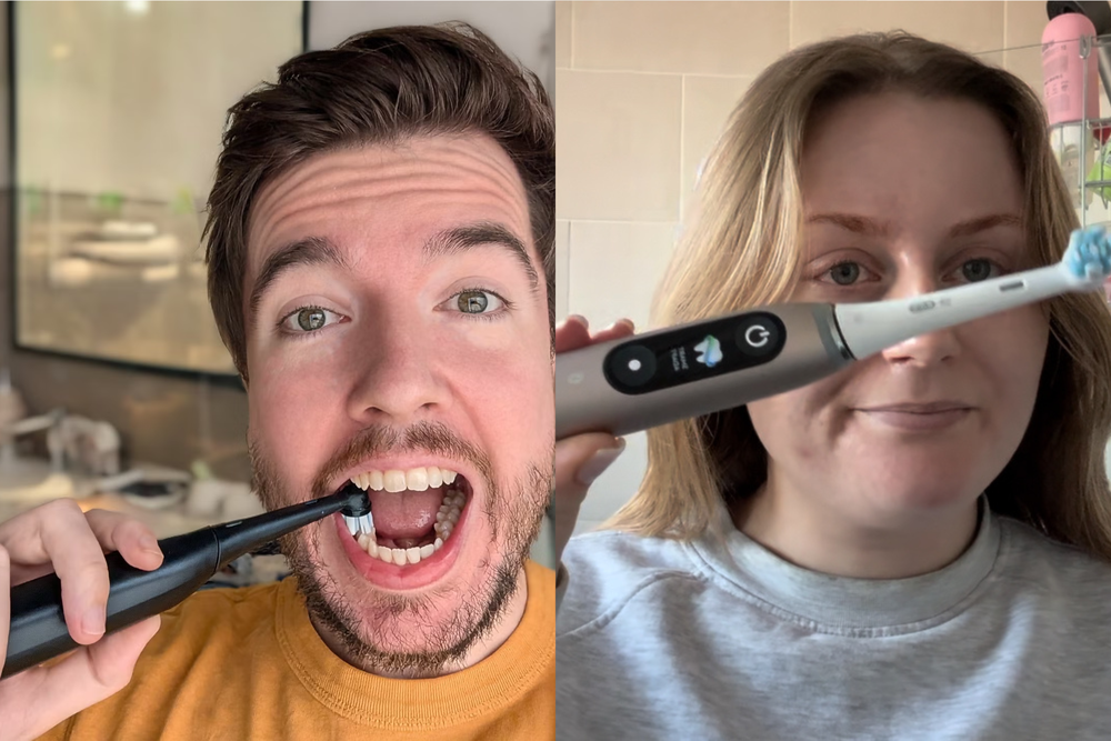 Lucy and Steve have years of experience between them testing various electric toothbrushes (The Independent)