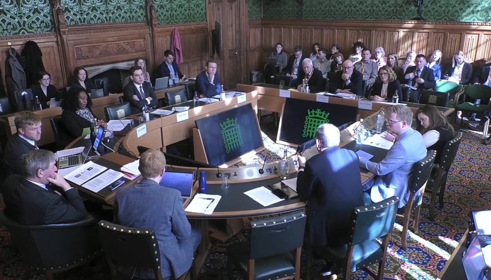 The executives appeared at a hearing on reforming the water sector (House of Commons/UK Parliament/PA) (PA Wire)