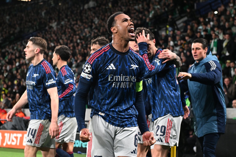 Arsenal are six points clear in the title race – but Manchester City narrowed the deficit at the weekend (Zed Jameson/PA) (PA Wire)