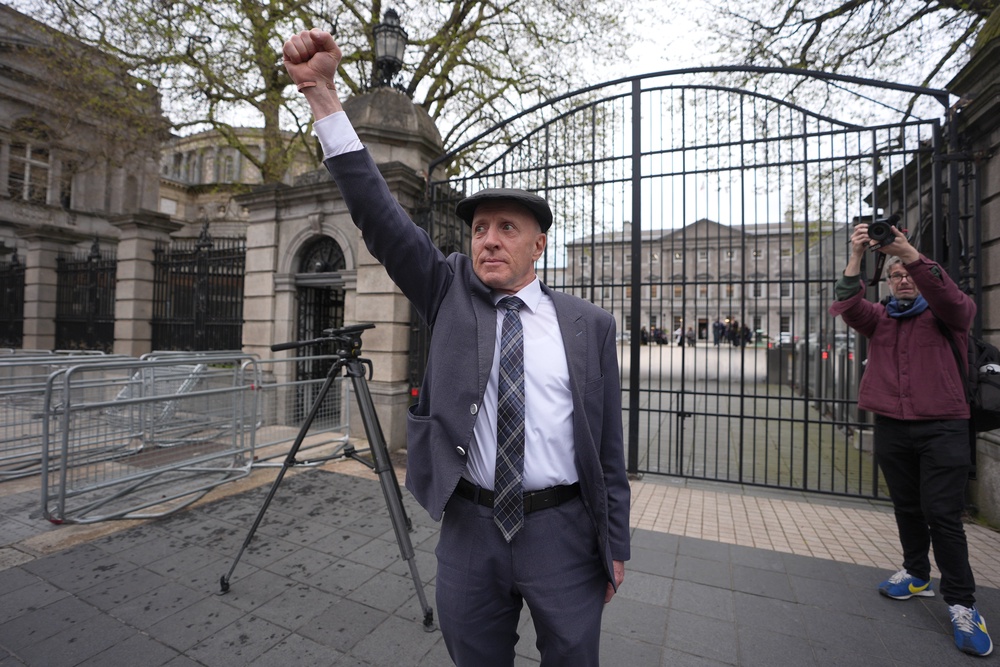 Independent TD Michael Healy-Rae said the Irish premier should have listened to protesters (Niall Carson/PA) (PA Wire)