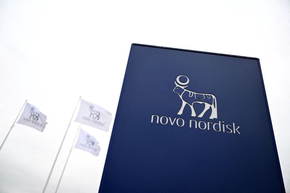 Novo Nordisk, the maker of the popular weight loss drug Wegovy, and OpenAI, known for its AI chatbot ChatGPT, are partnering to accelerate the search for new medications (AFP via Getty Images)