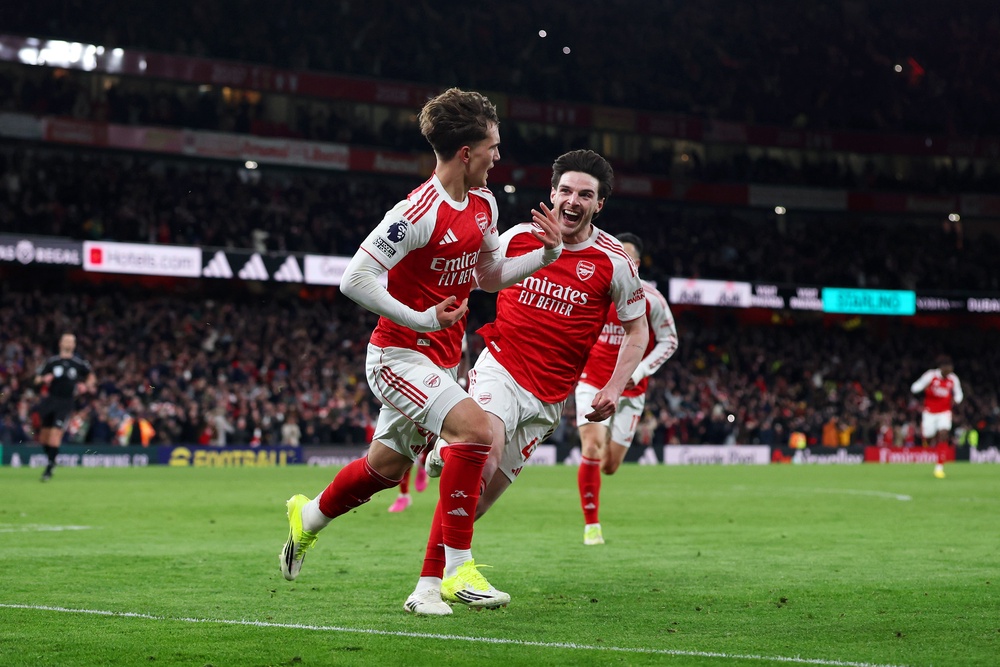 Dowman proved his game-changing exploits in the win against Everton (Getty)