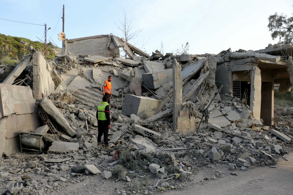 At least 2,124 people have been killed in Israeli strikes in Lebanon (AFP/Getty)