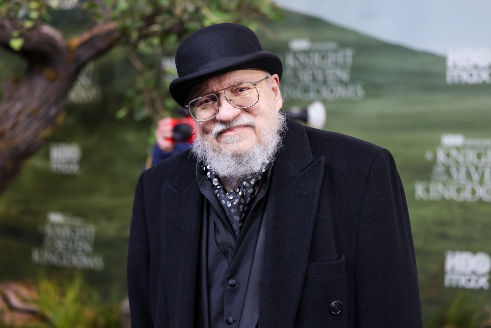 George RR Martin is hard at work on ‘The Winds of Winter’ (Getty Images)