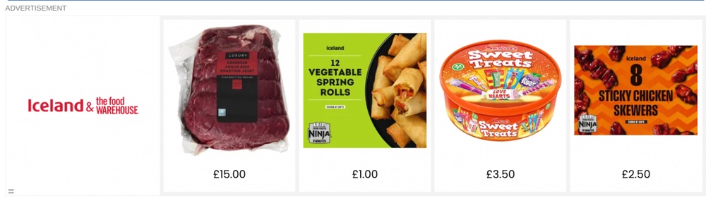 Undated handout photo issued by the Advertising Standards Authority (ASA) of an Emma Kearney Lidl Instagram post. (ASA/PA Wire) (ASA)