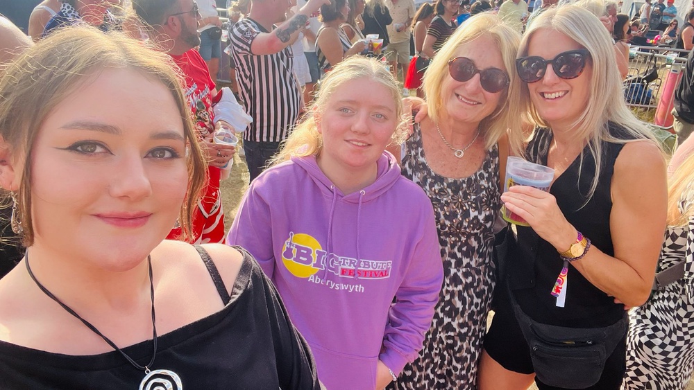 The grandmother-of-10 went from dancing at a festival, sea swimming and walking everywhere just a week before, to not being able to navigate her own home (Jane Richards)