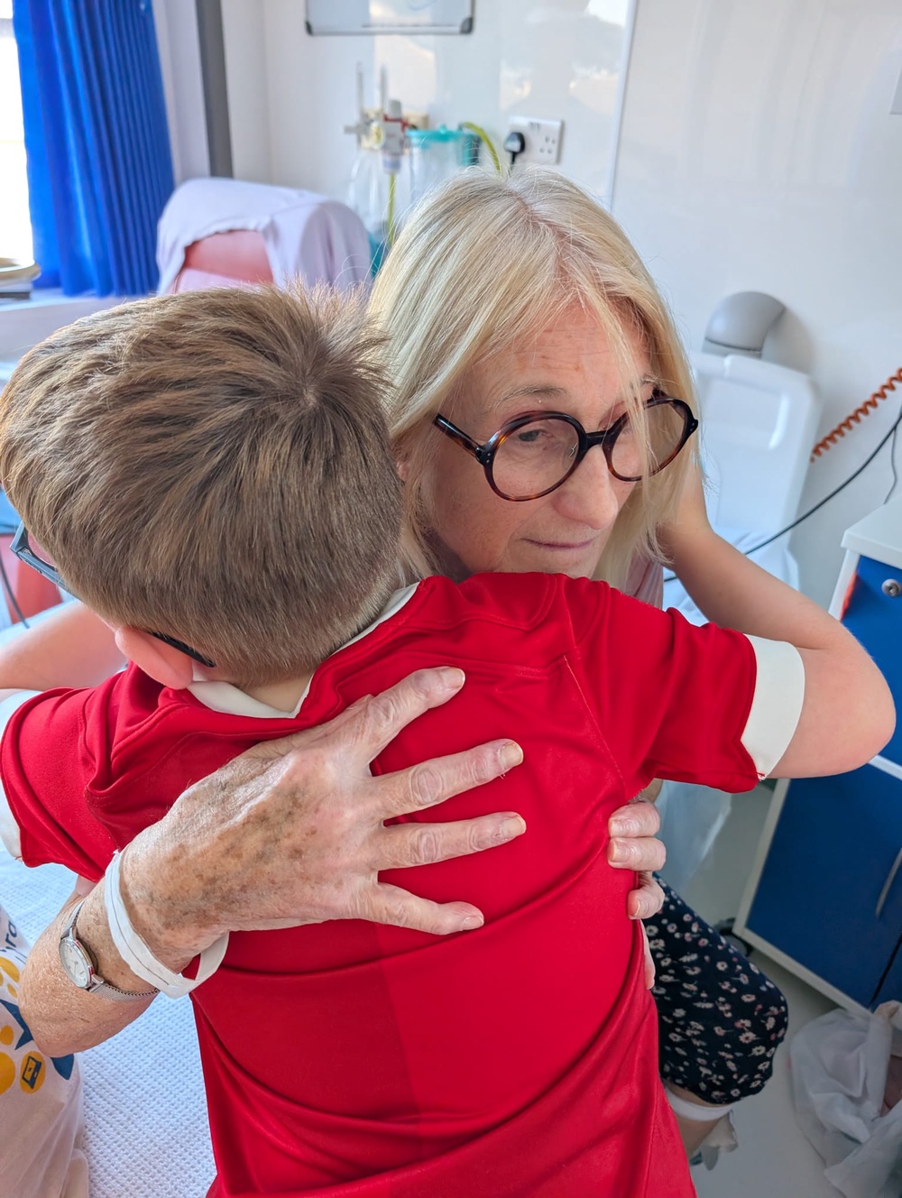 The grandmother has had intensive physiotherapy and occupational therapy sessions, but is still recovering (Jane Richards)