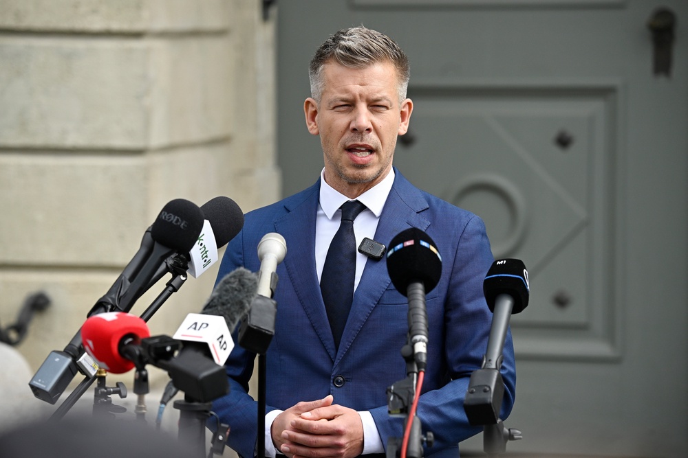 Peter Magyar has vowed to conduct a major overhaul of much of Hungary’s governmental structure. (AP)