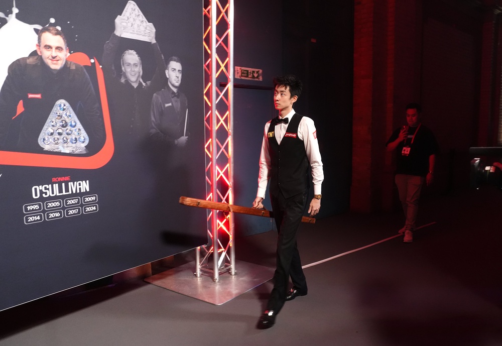 Wu has been hailed by Ronnie O’Sullivan as China’s next great player (PA)