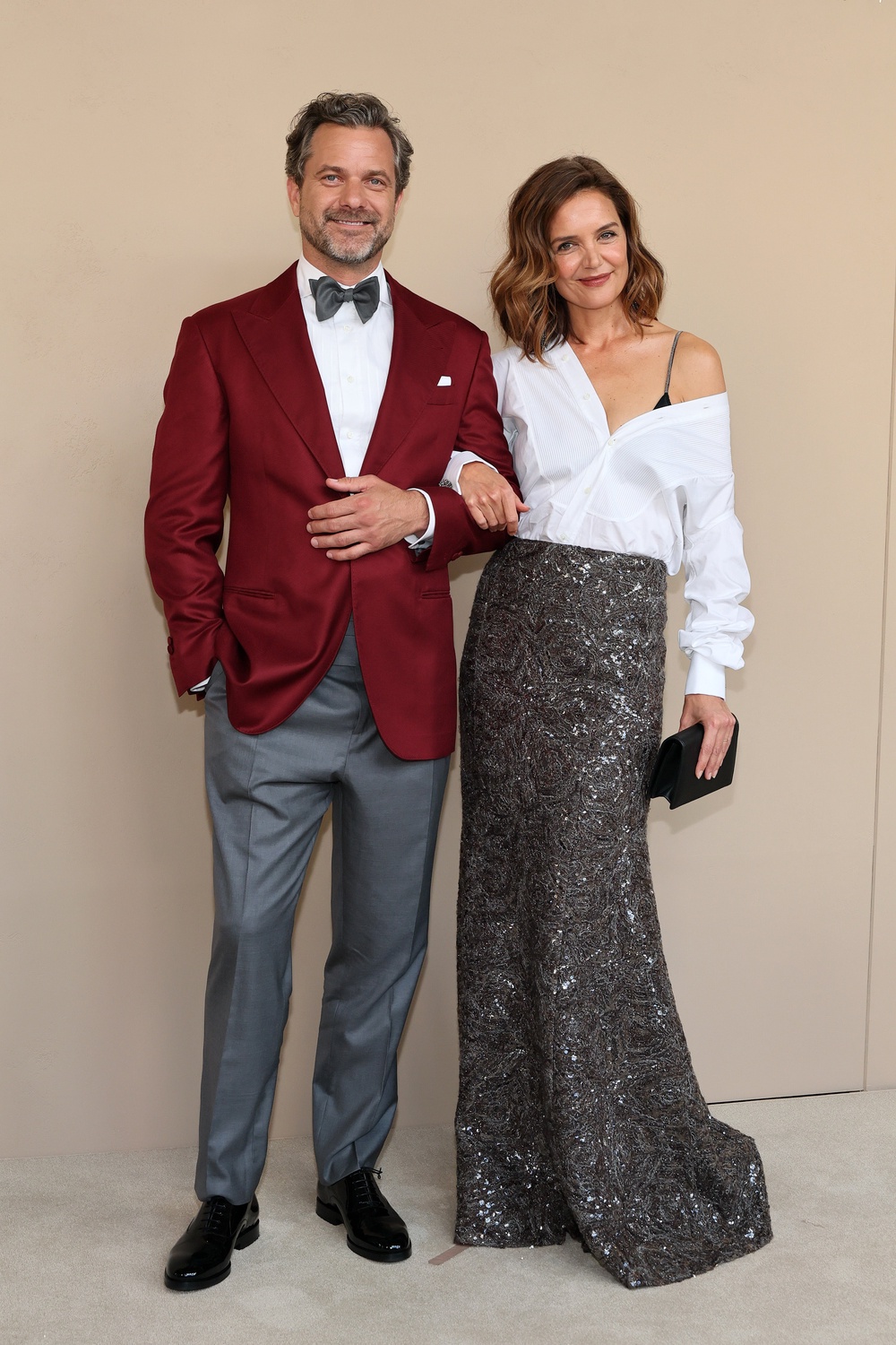 Joshua Jackson and Katie Holmes played opposite each other on the hit TV drama ‘Dawson’s Creek’ (Getty)
