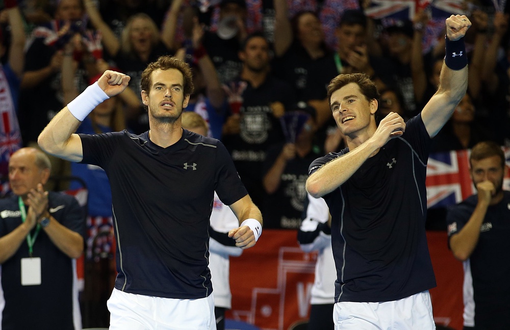 Jamie (right) won the Davis Cup alongside brother Andy Murray (Jane Barlow/PA) (PA Archive)