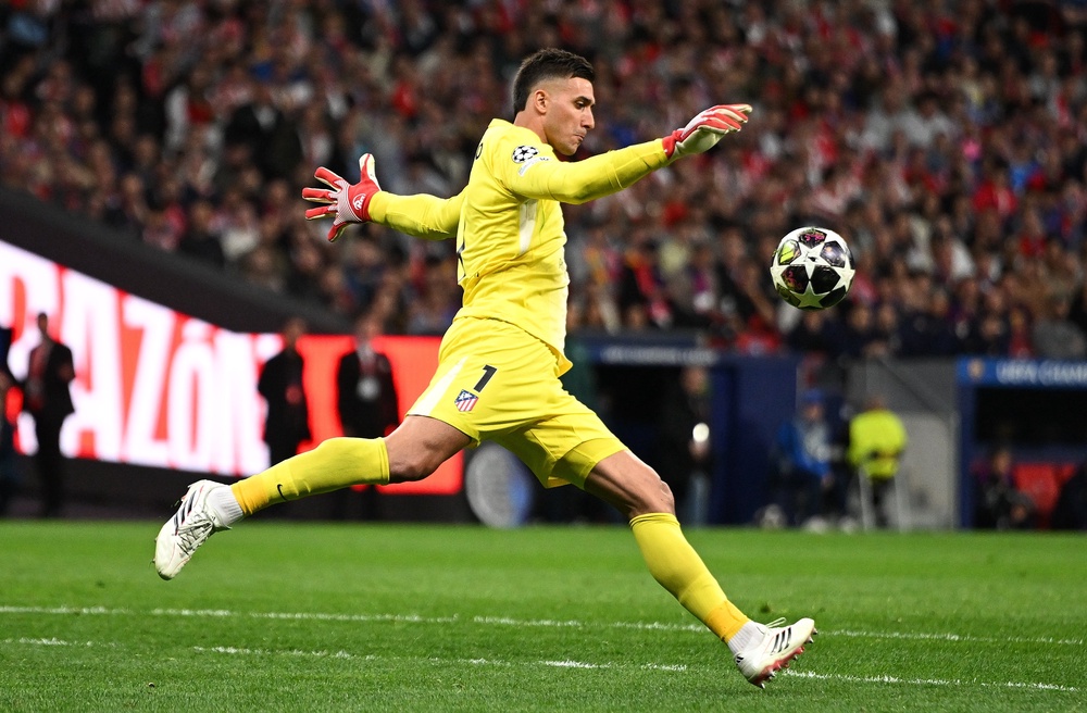 Atletico goalkeeper Juan Musso hit back at Raphinha's claim that Barcelona were 'robbed' (Getty)