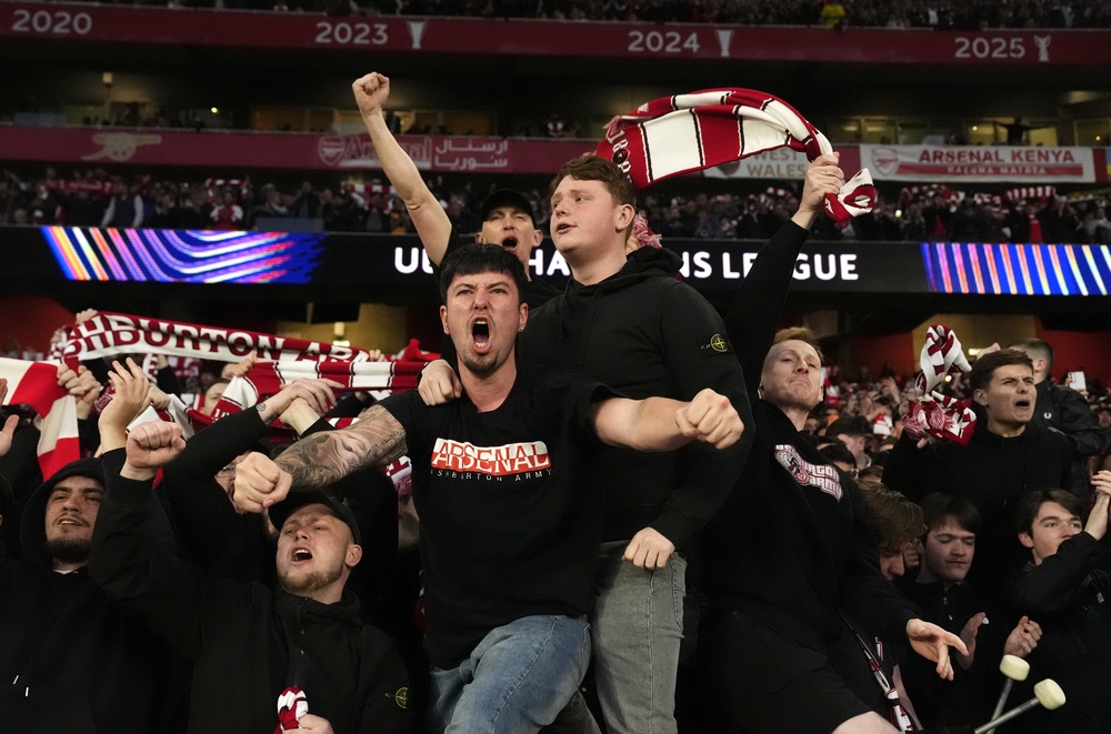 Arsenal reached the semi-finals for a second consecutive year (Nick Potts/PA) (PA Wire)