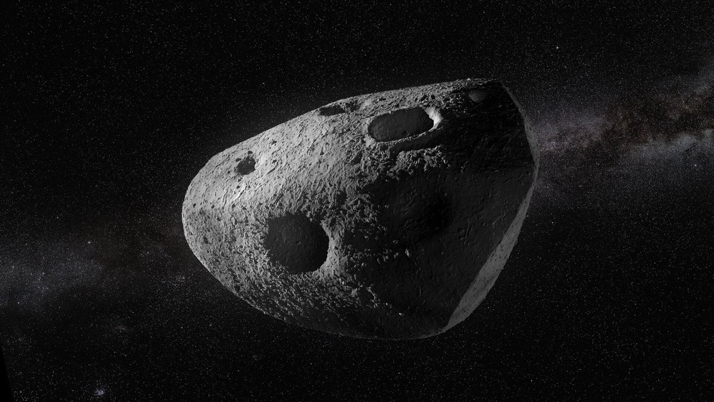 Asteroid Apophis passed less than 32,000 km from Earth’s surface in April. (European Space Agency)