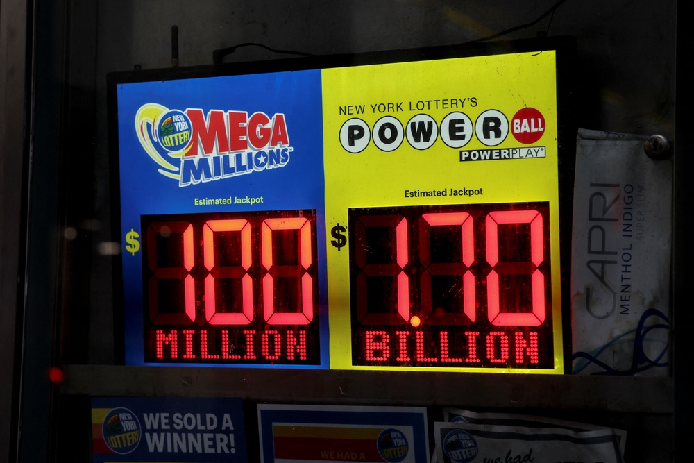Lotto players in the United Kingdom will have a chance to win big this summer as they are offered the same Powerball jackpot available to American gamblers (AFP via Getty Images)