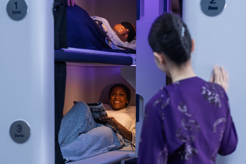 Passengers can book four-hour sessions as a bolt on (Air New Zealand)