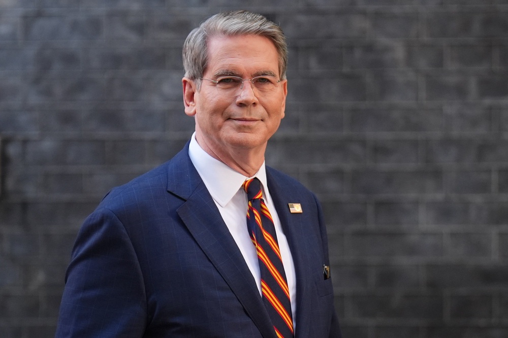 Rachel Reeves is due to meet US Treasury Secretary Scott Bessent, who has referred to the impact of the war as ‘short-term volatility for long-term gain’ which he said would prevent Tehran developing a nuclear weapon. (PA)