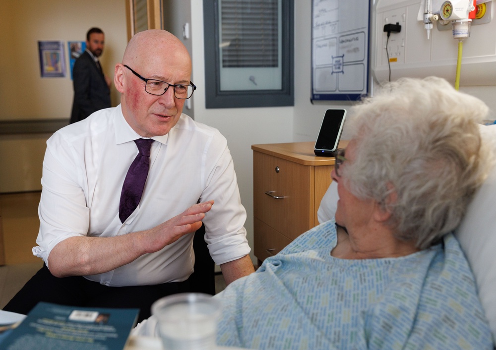 John Swinney will unveil a three-stage plan for Scotland’s NHS (Robert Perry/PA) (PA Wire)