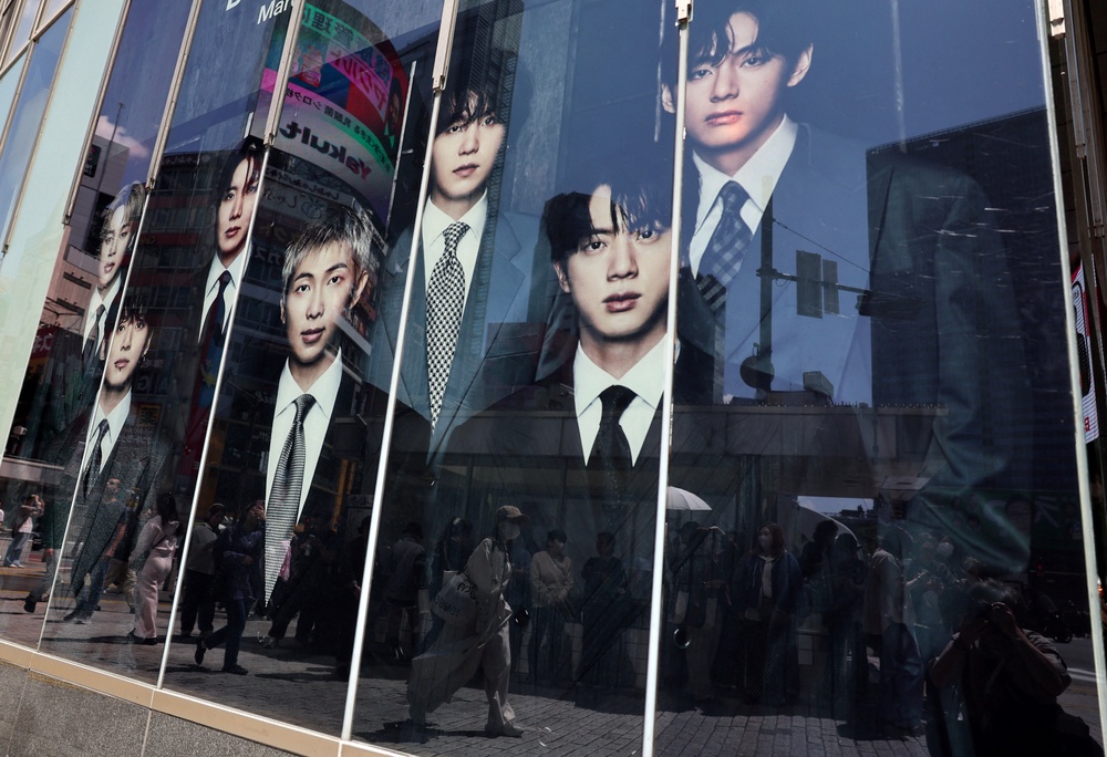Hotels in South Korea could lose their star ratings under proposed new rules aimed at tackling price gouging, after fans were hit with inflated room prices during BTS concerts in the southern city of Busan (Reuters)