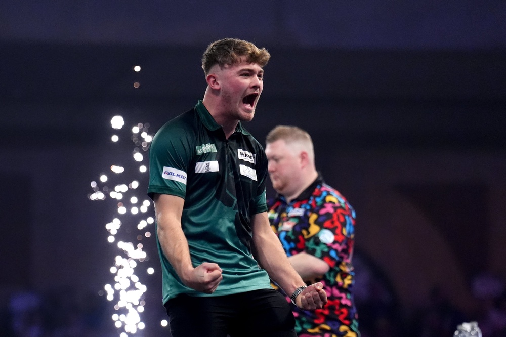 Manby had a breakthrough run to the last 16 of the World Championship (John Walton/PA) (PA Wire)