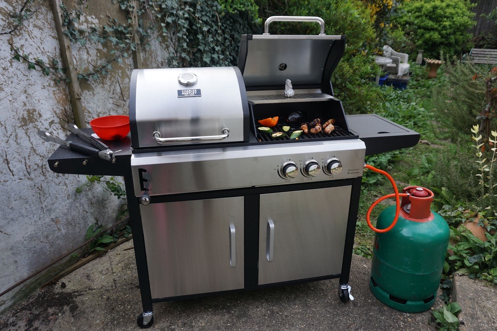 This is a charcoal and gas BBQ for the best of both worlds (Flora Baker/The Independent)