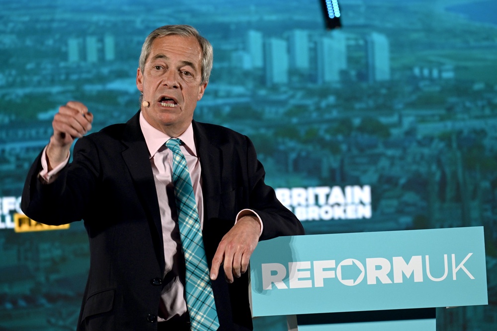Nigel Farage’s party took a dip in the polls this week (PA Wire)