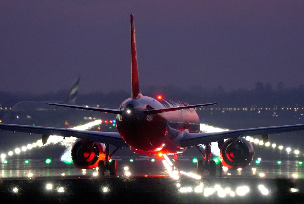 An EasyJet plane taxies before take off at London Gatwick Airport (Gareth Fuller/PA) (PA Archive)